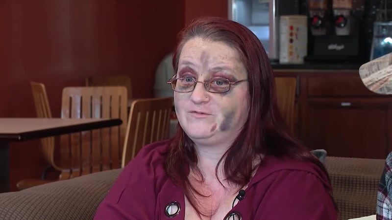 The tornado’s 150 mile per hour winds flung the two around and ripped apart their home.