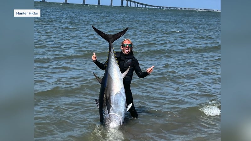 Hunter Hicks is an experienced fisherman, but Easter Sunday brought with it an unforgettable...