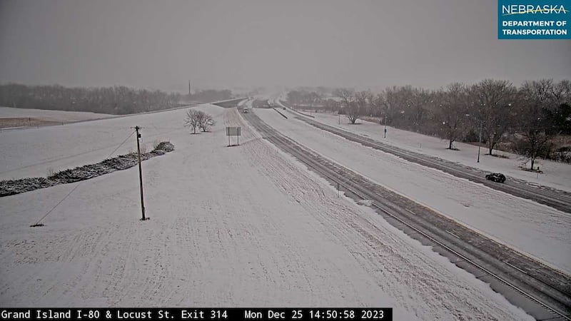 I-80: Grand Island Locust St Exit : Interstate View